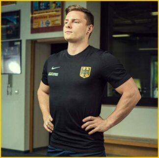 German Weightlifting Shirt schwarz