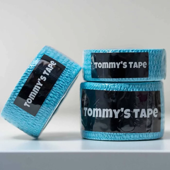 tommys tape hellblaues fingertape