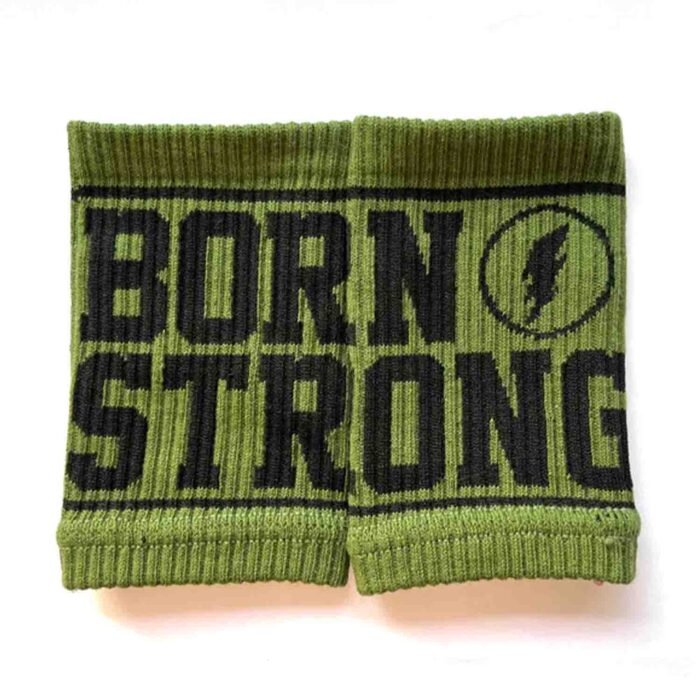 born strong sweatband oliv