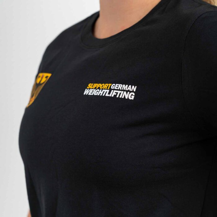 support german weightlifting damen shirt