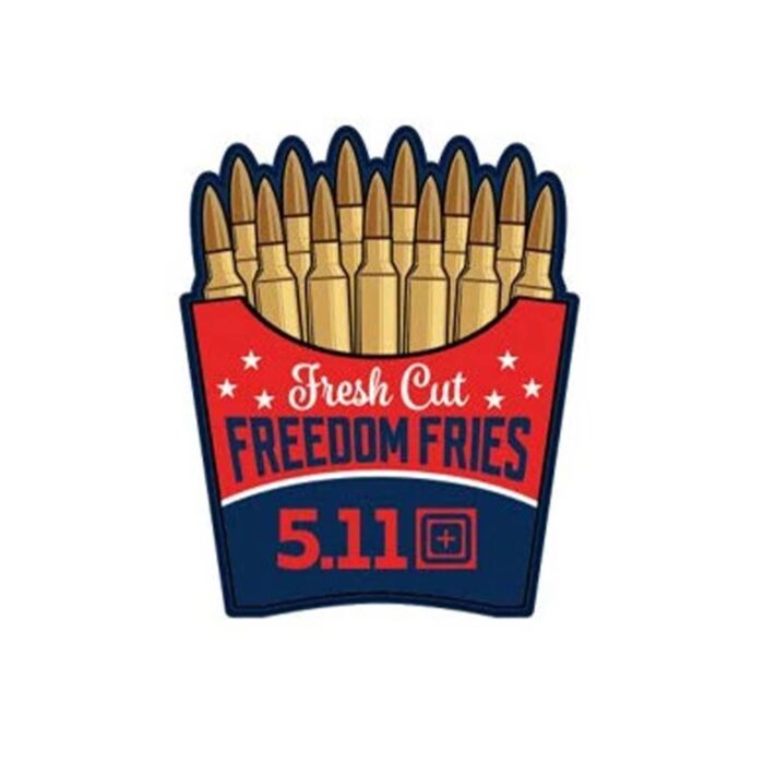 5.11 patch freedom fries