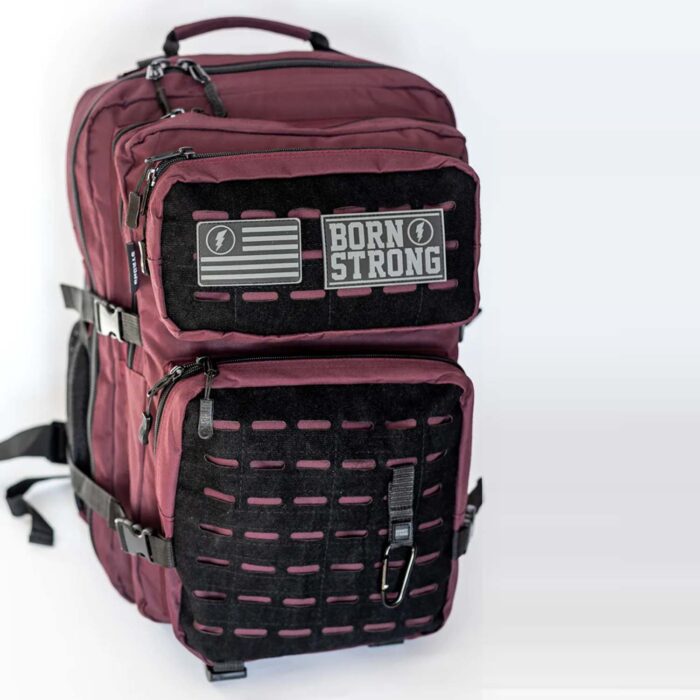 born strong backpack bordeaux 1