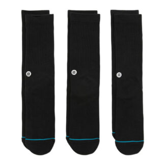 Stance Socken ICON 3 PACK black